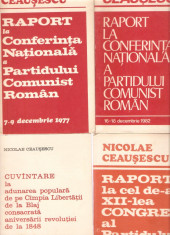 Ceausescu 9 carti foto