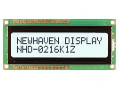 Afi?aj LCD alfanumeric FSTN Positive 16x2 alb 80x36x13,5mm foto