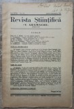 Revista Stiintifica V. Adamachi, aprilie-septembrie 1941