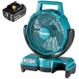 Makita DCF203Z + BL1830B - Ventilator 1 treapta + Acumulator Li-Ion 18 V 3 Ah