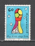Elvetia.1994 Campanie impotriva SIDA/AIDS DH.186