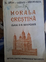 Morala Crestina- Manual interbelic, princeps foto
