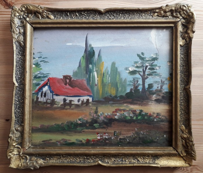 Peisaj &ndash; pictură din anul 1979