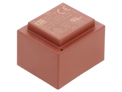 Transformator &amp;icirc;ncapsulat 230VAC 6V 1,5VA foto