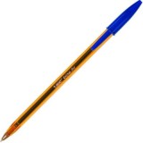 Pix cu bila Bic Cristal, 0. 8mm, cu capac, Albastru