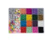 Set margele confectionare bratari, 4000 elemente, MalPlay 109888