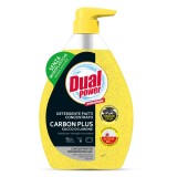 Detergent Concentrat Vase Dual Power Limone si Carbon, 600ml
