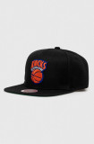 Mitchell&amp;Ness sapca NEW YORK KNICKS culoarea negru, cu imprimeu