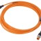 Cablu pentru senzori și automatizări LUMBERG AUTOMATION 4 pini 5m portocaliu PUR