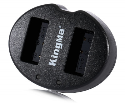 Incarcator KingMa USB dual LP-E17 pentru Canon foto