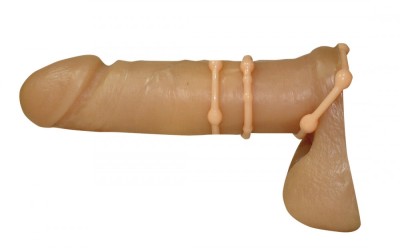 Inele Penis Stay Hard Bej foto
