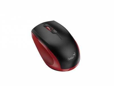 Mouse Genius wireless NX-8006S, wireless, negru-rosu foto