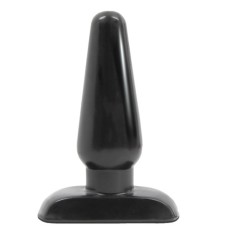 Dop Anal Basic Medium Negru 12 cm