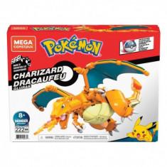 Pokemon Mega Construx Wonder Builders Construction Set Charizard 10 cm foto