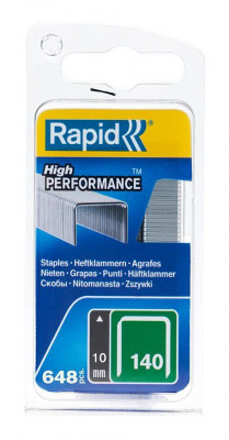 Capse RAPID 140, 10 mm, 648 buc, capse pentru capsatoare, capse foto