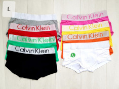 Set 8 boxeri Calvin Klein marimea L foto