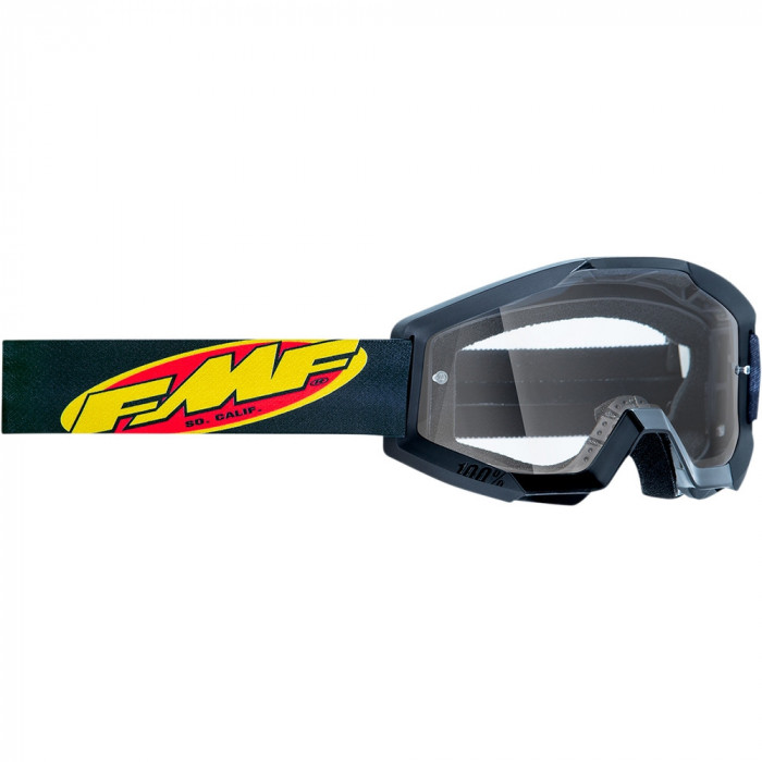 Ochelari cross/enduro/atv FMF Vision PowerCore, negru