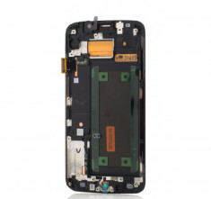 Display Samsung Galaxy S6 Edge G925, Black, Service Pack OEM foto