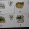 Tristan da Cunha-WWF Pasari-set complet FDC