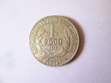 Brazilia 2000 Reis 1928 argint &icirc;n stare foarte buna la cel mai mic preț,diametru:26 mm,greutate:8 grame