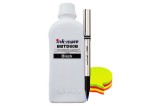 Set Flacon cerneala Ink-Mate Compatibil Brother BTD60BK 1x1000ml Negru + Roller DeLuxe si Notes 5 culori
