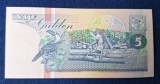 5 Gulden 1998 - Bancnota veche SURINAM - stare foarte buna UNC