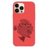 Husa compatibila cu Apple iPhone 15 Pro Max, Viceversa, model Beard to Be Feared Dexter , Silicon, TPU, Transparent, Carcasa