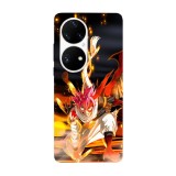 Husa compatibila cu Huawei P50 model Natsu Dragneel Fairy tail, Silicon, TPU, Viceversa, Transparent, Carcasa