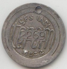 Jeton C.F.S. Iași Terom