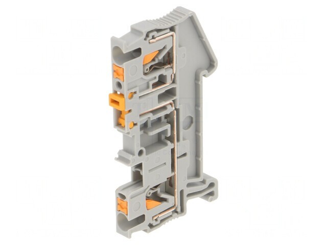 Conector de &Icirc;mbinare Șine 0,14-4mm2 Gri Push-In