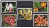 FUJEIRA, FLORA - SERIE COMPLETĂ MNH, Nestampilat