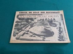 CIRCUL DE STAT DIN BUCURE?TI *ZOO CIRCUS TROLLE RHODIN *PROGRAM 1959 * 43 foto