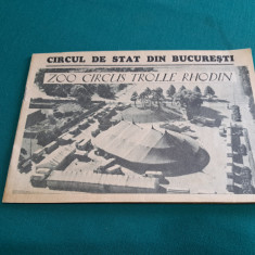 CIRCUL DE STAT DIN BUCUREȘTI *ZOO CIRCUS TROLLE RHODIN *PROGRAM 1959 *