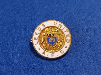 Insigna fotbal - AFC LEEDS UNITED (Anglia) - fabricant Coffer London foto