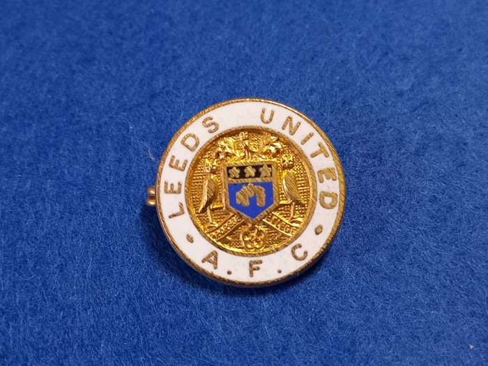 Insigna fotbal - AFC LEEDS UNITED (Anglia) - fabricant Coffer London