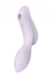 Stimulator 3 in 1 Curvy Trinity 2 Air Pulse&amp;Vibration Silicon USB Lila, Satisfyer