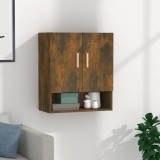 vidaXL Dulap de perete, stejar fumuriu, 60x31x70 cm, lemn compozit