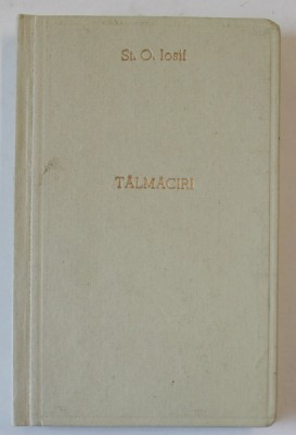 TALMACIRI , versuri de ST. O.IOSIF , 1909 foto