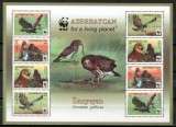 AZERBAIJAN 2011 WWF FAUNA PROTEJATA PASARI DE PRADA