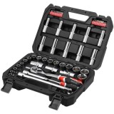 Yato YT-12660 - Set capete de insurubare si chei tubulare mixte 60 bucati