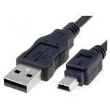 Cablu USB 2.0 A la Mini B 0,15m Negru Canon