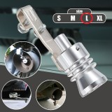 Fluier din aluminiu pentru toba marime l, compatibil cu motoare intre 2000 - 2400 cc, AVEX