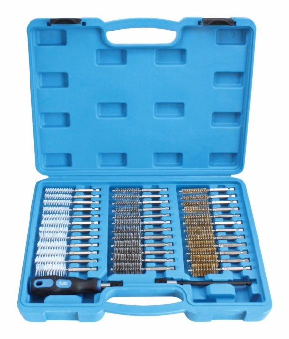 Set perii pentru curatat canale injectoare 38 piese