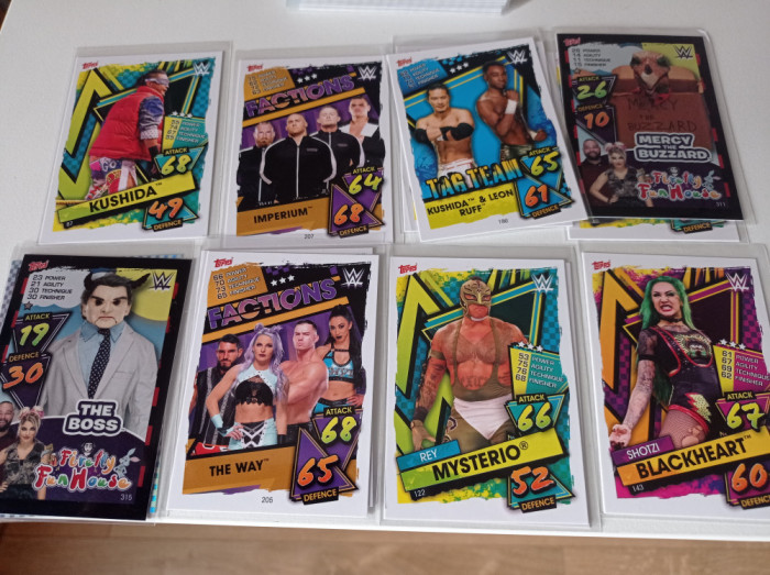 Topps Slam Attax 2021 - lot de 50 cards