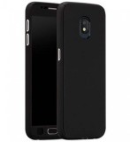Husa Full Cover 360&deg; (fata + spate + folie sticla) pentru Samsung Galaxy J5 (2017), Negru