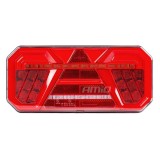 Lampă spate, combinată, cu LED, AMiO, RCL-04-L, dinamică st&acirc;nga