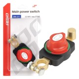 Contact general curent pentru baterie tip hebel AMiO 12V-48V max 275A, montaj pe clema acumulator Top Post, pentru vehicule utilitare, masini, barci