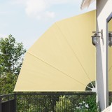vidaXL Ecran de intimitate pentru balcon Nisipiu 210 x 210 cm țesătură