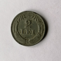 2 lei 1941.Romania zinc