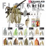 Cumpara ieftin Spinnerbait Herakles Flatter, Chartreuse/Lime, 21g